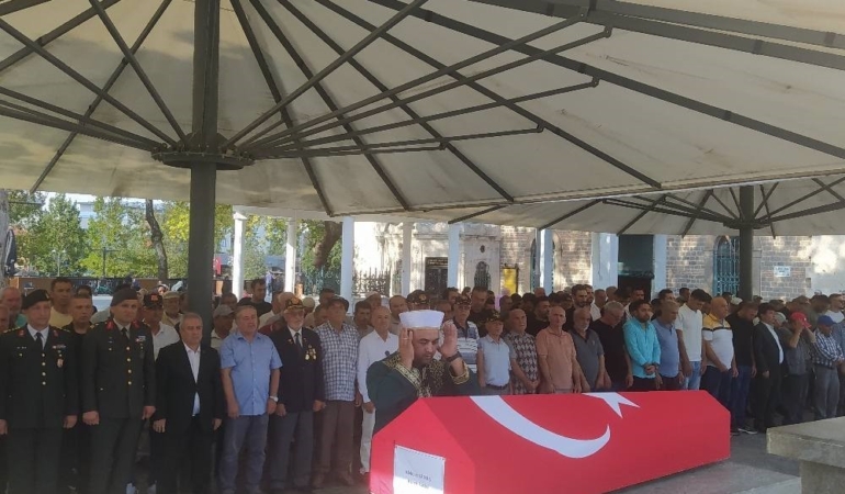 Kıbrıs Gazisi Mehmet Güneş son yolculuğuna uğurlandı