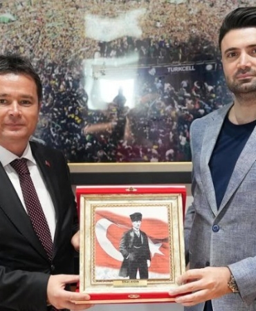 Erkan Aydın’dan Bursaspor’a moral ziyareti