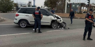 Lüleburgaz’da zincirleme kaza: 3 otomobil çarpıştı