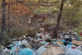 Çanakkale’de ormanlık alanlar çöpten geçilmiyor