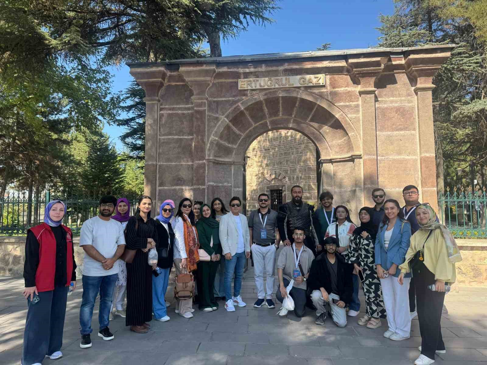 Pakistanlı gençler Söğüt’te ağırlandı