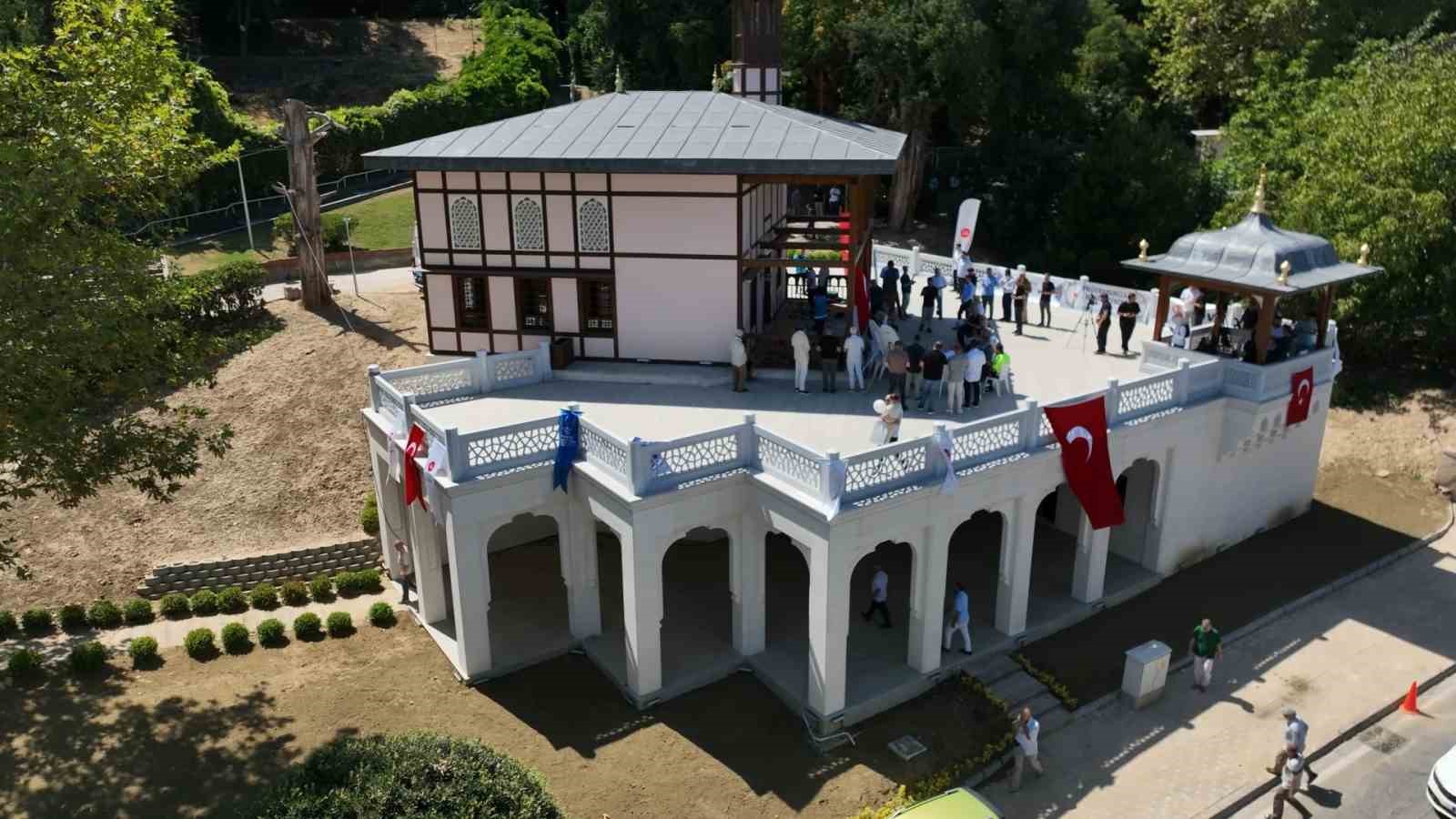 Süleyman Çelebi Türbe Cami ve külliyesi hizmete girdi