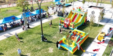 Binlerce çocuk oyun, spor, bilim ve sanatla buluştu