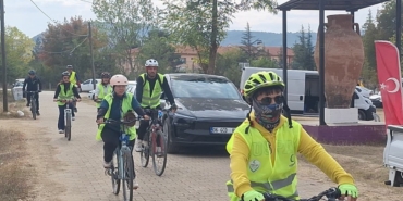 Pedallar Kınık Köyü için çevrildi