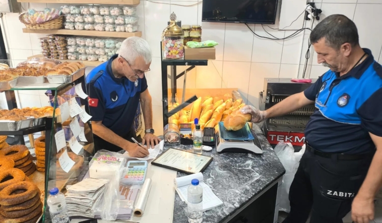 İnegöl Belediyesinden ekmek fırınlarına denetim