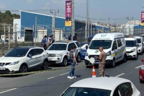 Marmaray istasyonu önünde şok eden olay