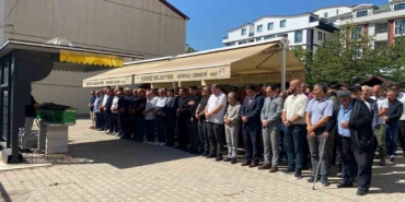 Trafik kazasında hayatını kaybeden 78 yaşındaki kadın son yolculuğuna uğurlandı