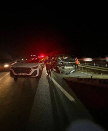 Bilecik’te yaşanan trafik kazasında 2 kişi yaralandı