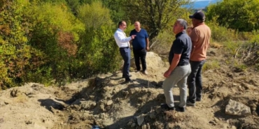 Yenipazar’da içme suyu hattı yenileme çalışmaları denetlendi