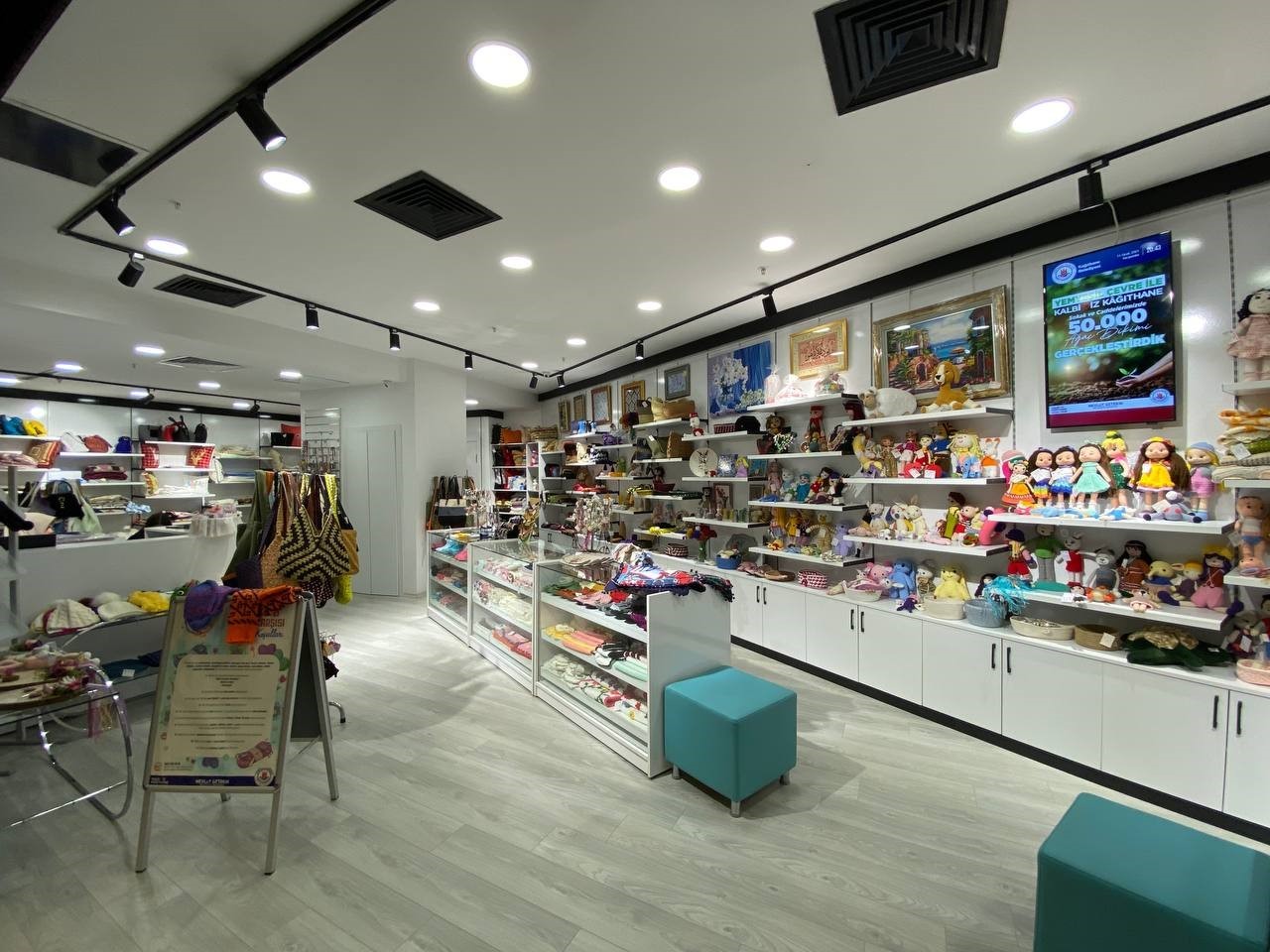 Kadınların el emeği Maharetli Eller Çarşısı’nda değer buluyor