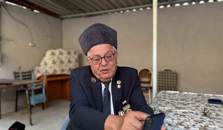 Kıbrıs gazisi Babaeski’de askerlik savaş hatıralarını anlatı: Kıbrıs Barış Harekâtına gönüllü katıldım