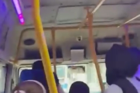 Minibüs şoförü yolcuları çileden çıkardı... Yolcular isyan etti