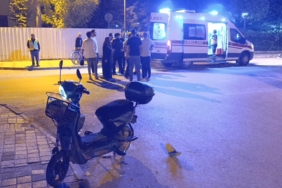 Bursa’da otomobille elektrikli bisiklet çarpıştı: 1 ağır yaralı