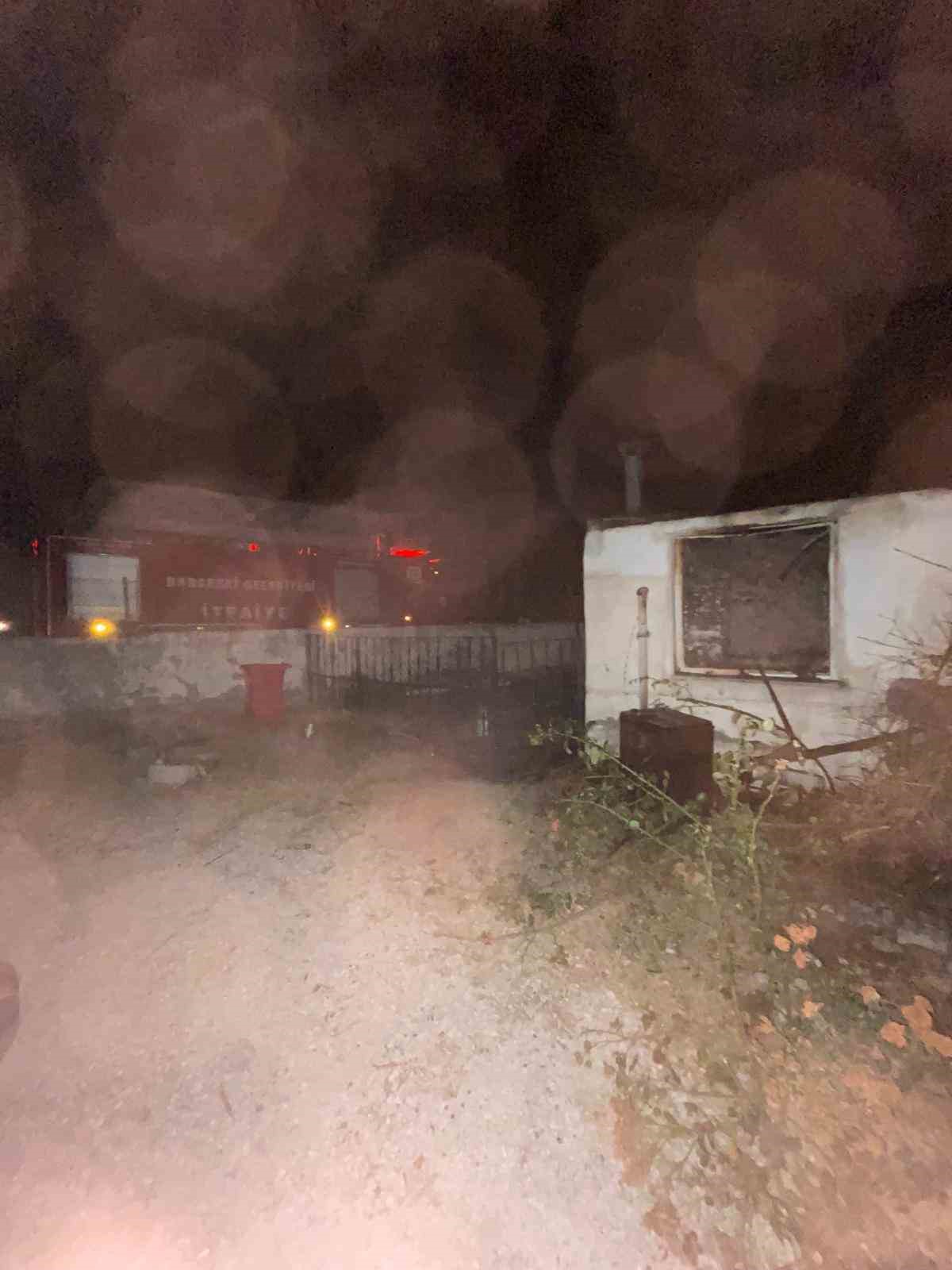 Kırklareli’de çiftlik evinde yangın