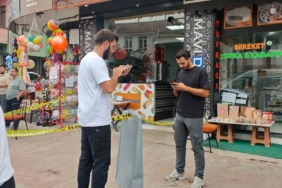 Yaylada havaya açılan ateşle çocukların yaralandığını öne sürdü, iş yerini kurşunladı