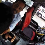 Engelli bireyi önce otobüsten indirdi, sonra darp etmeye çalıştı