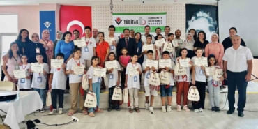 Kaymakam Atilla, TÜBİTAK projesi kapanış törenine katıldı