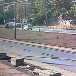 Alkollü sürücünün kırmızı ışıkta dehşet saçtığı kaza kamerada