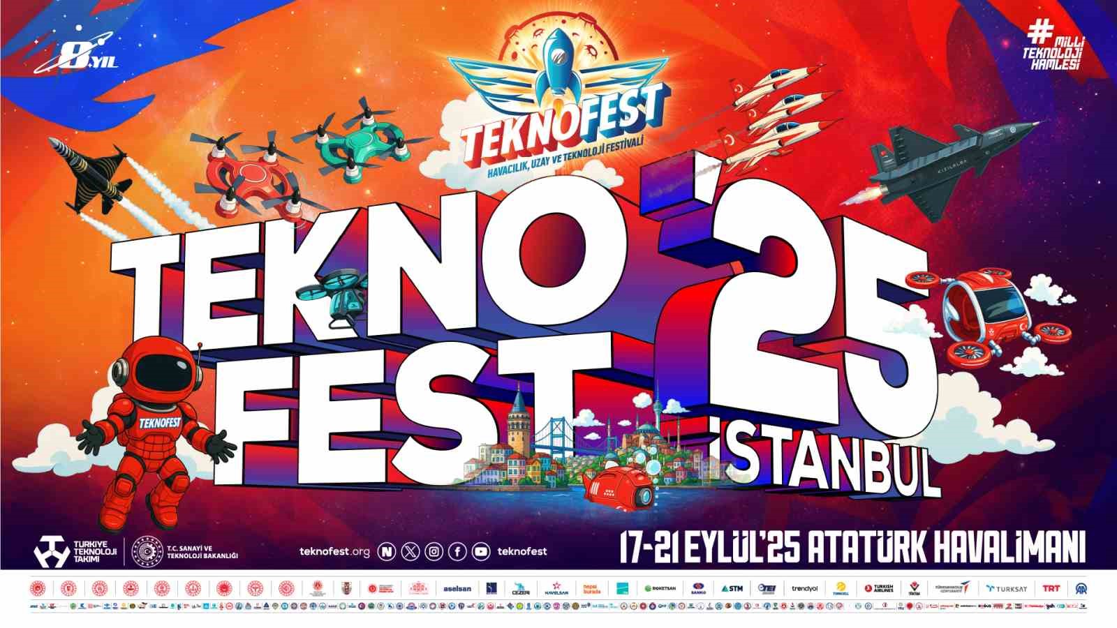Bağımsızlığın izinde, teknolojinin zirvesinde; TEKNOFEST İstanbul başlıyor