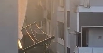 Bursa’daki korku dolu anların görüntüsü ortaya çıktı.. Hayata böyle tutundular