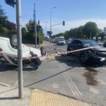 Kartal’da araç takla attı, 4 kişi yaralandı