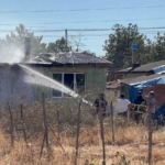 Babaeski’de ev yangını korkuttu