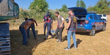 Malkara’da ekskavatör aküsü çalan 3 şüpheli yakalandı