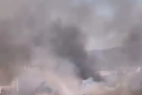 İnegöl’de anız yangını