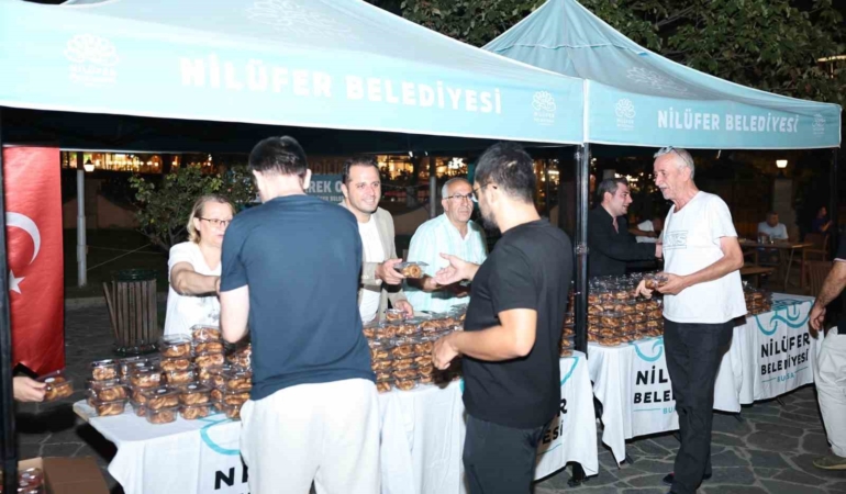 Nilüfer’de kandil geleneği mahallelerde yaşatıldı
