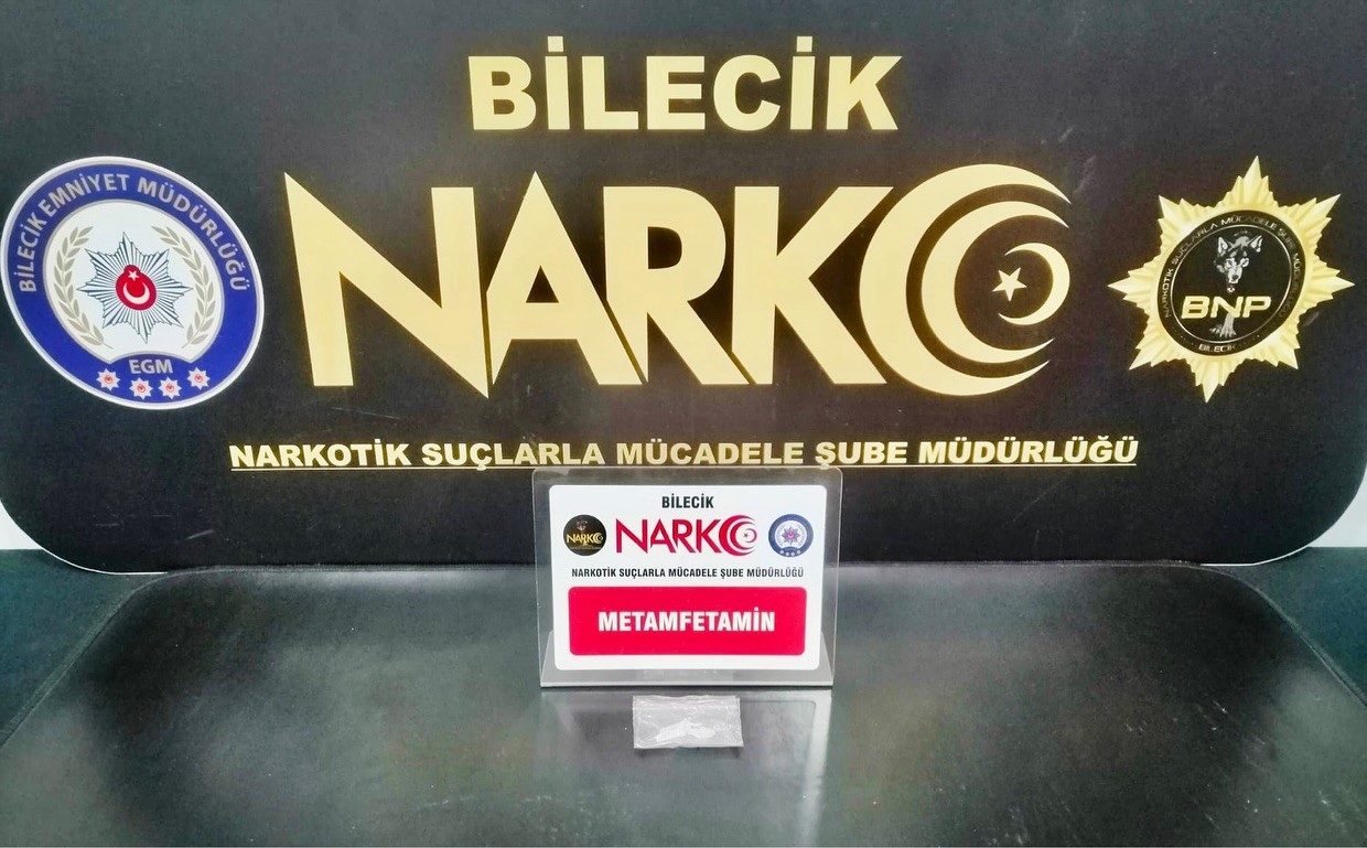 Bilecik’te uyuşturucu operasyonu: 1 kişi yakalandı