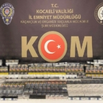 Kocaeli’de 700 paket gümrük kaçağı sigara ele geçirildi