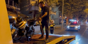 Çorlu’da abart egzozla gezen motosikletli alkollü çıktı