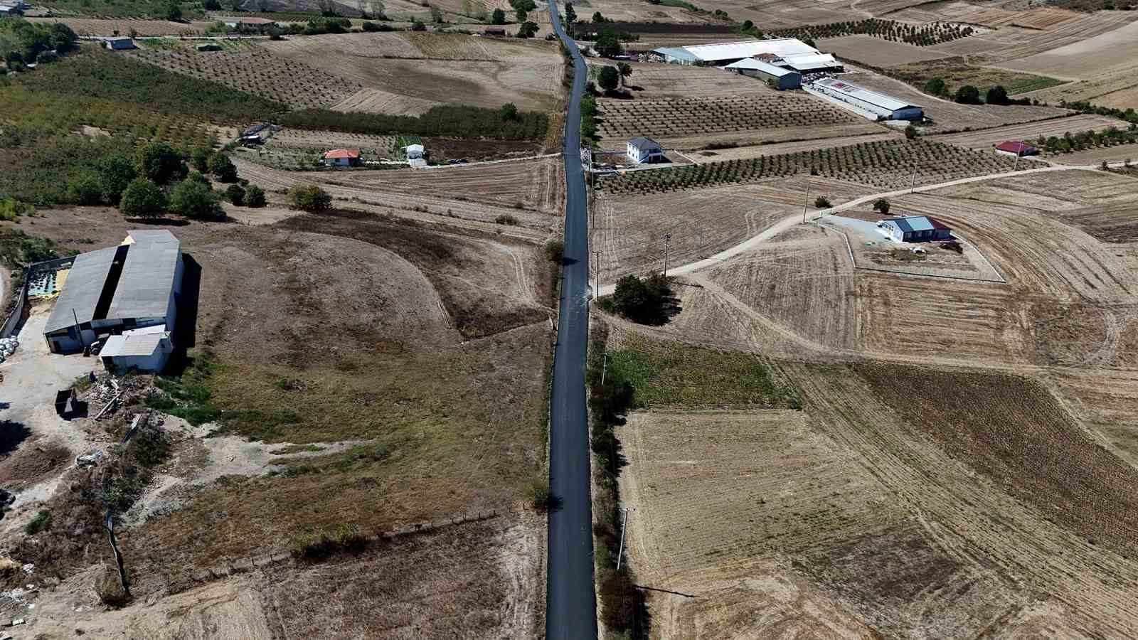 Söğütlü kırsalında ulaşıma konfor ve güven getiren çalışma