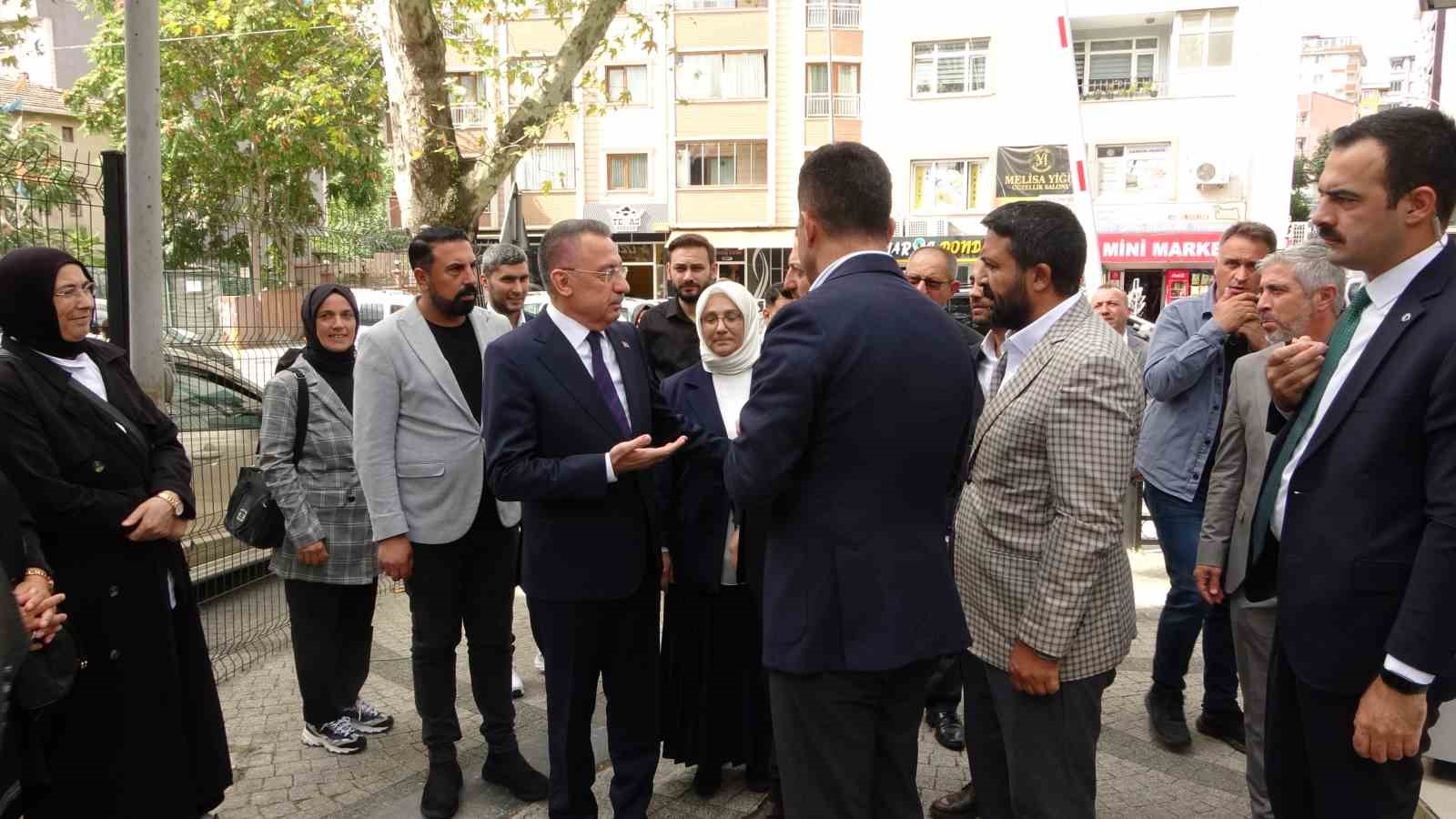 Fuat Oktay: "Türkiye Yüzyılı vatandaşlarımızla omuz omuza inşa edilecek"