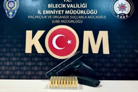 Bilecik’te ruhsatsız silah operasyonu
