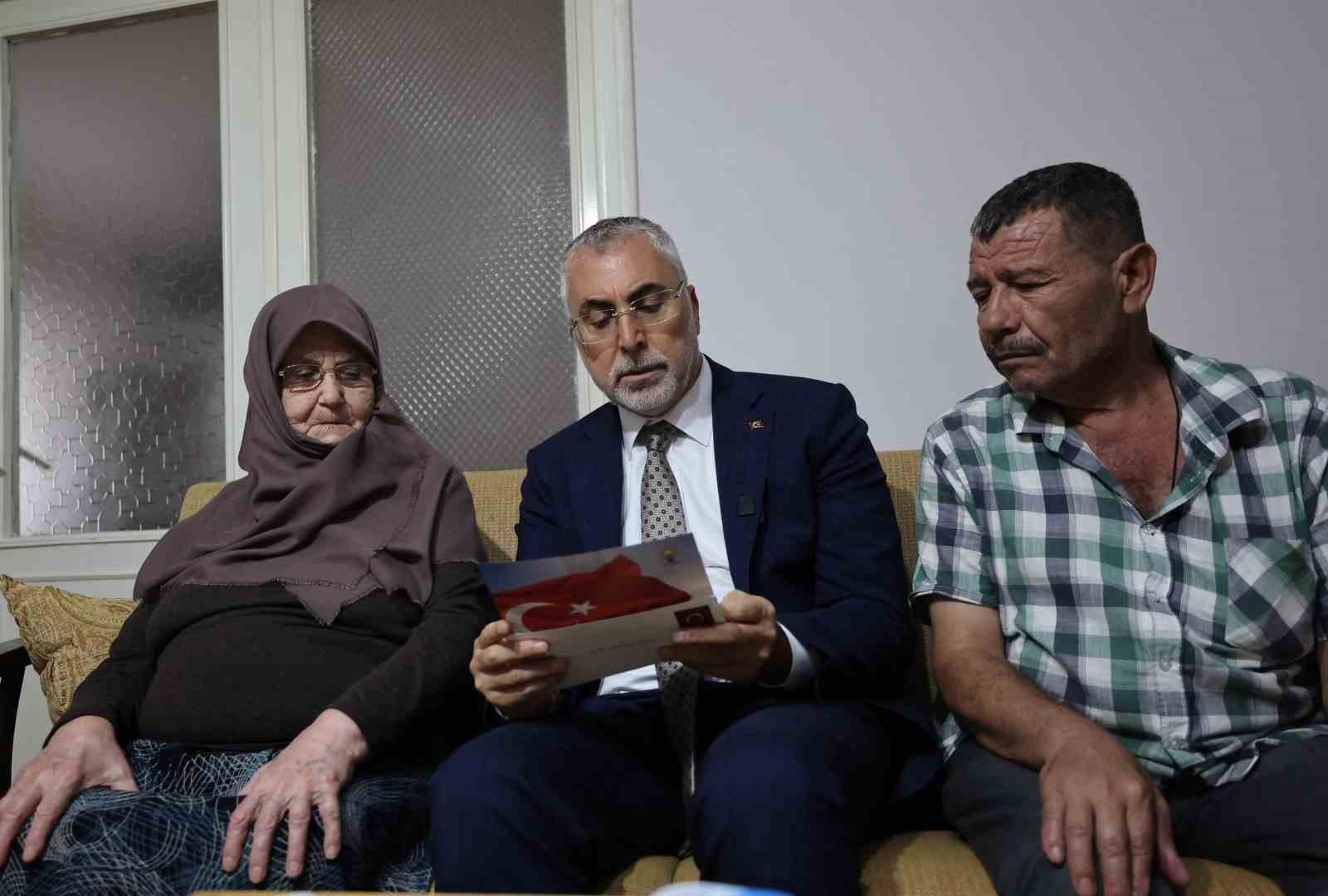 Cumhurbaşkanı Erdoğan’ın, "Terörsüz Türkiye" mektubu Sakarya’da şehit ailesine ulaştı