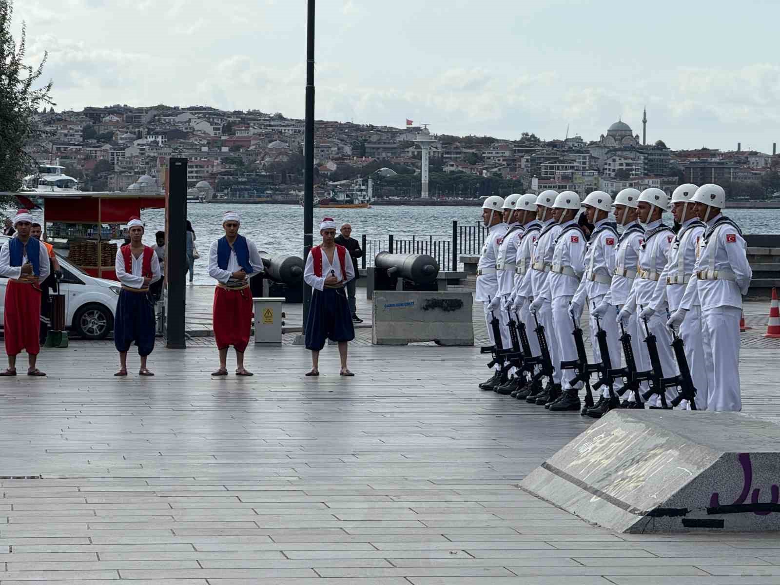Preveze Deniz Zaferi’nin 487’ıncı yıldönümü 15 geminin Boğaz’dan geçişiyle kutlandı