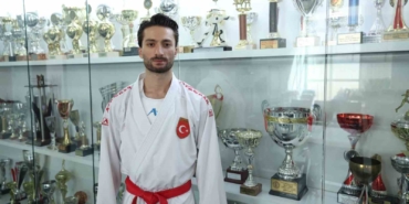 Avrupa şampiyonu milli karateci Özer’in hedefi dünya şampiyonluğu