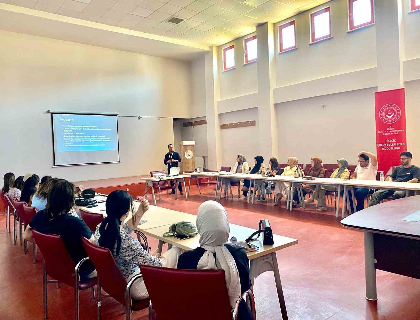 Bilecik’te ‘Yas süreci’ eğitimi düzenlendi
