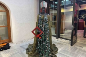 Beyoğlu’nda geri dönüşüm malzemelerinden sergi açıldı