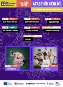 "Bizi Buluşturan Mekanlar Şenliği" 14 Eylül’de Ataşehir’de düzenlenecek