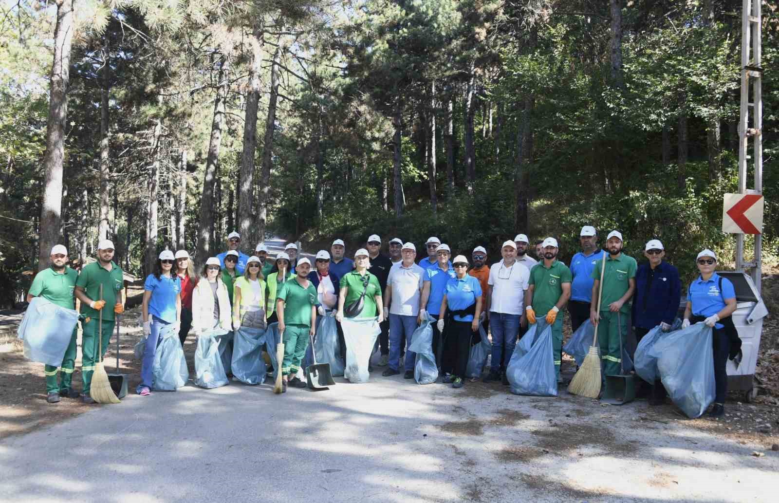 Osmangazi’de çöp toplama etkinliği
