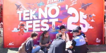 Emniyet personeli TEKNOFEST Gökçeada’da görev başında