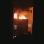 Dördüncü katta yanarak can verdiler