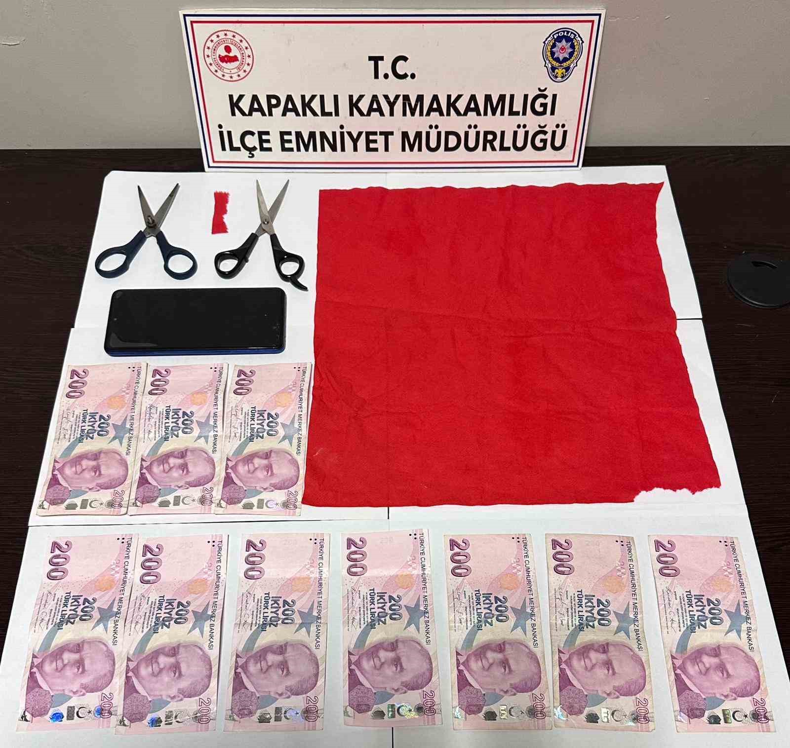 Kapaklı’da zehir tacirlerine geçit yok: 2 tutuklama