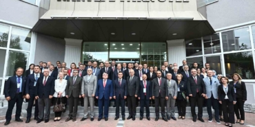 BŞEÜ Rektörü Kaplancıklı, Batı Karadeniz Üniversiteler Birliği Çalıştayına katıldı