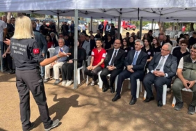 ’İlk dersim yeşil vatan’ yanan ormanda gerçekleşti