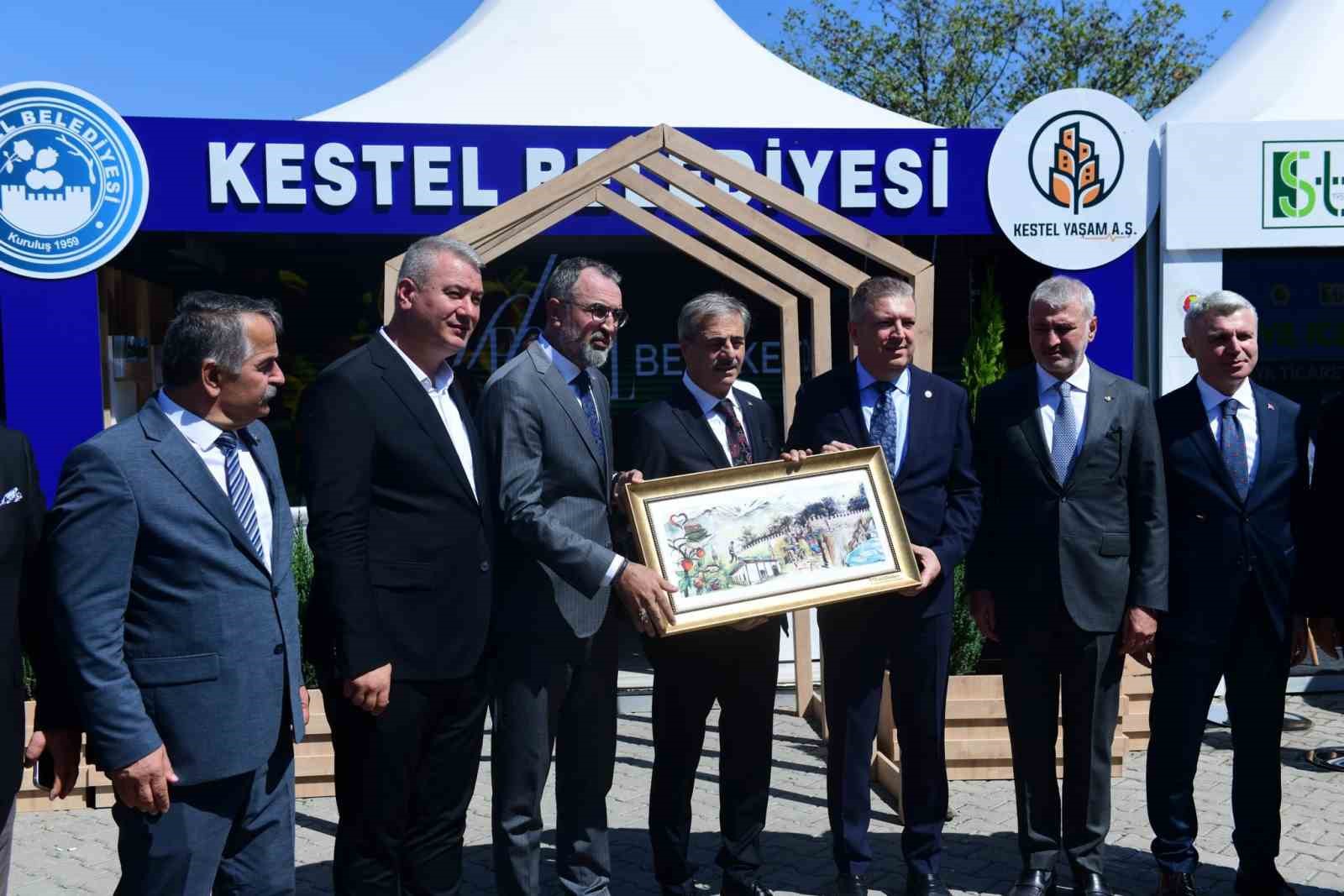 Kestel Belediyesi, Sakarya’daki uluslararası fuar’da yerini aldı