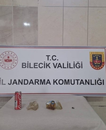 Bilecik’te trafiği tehlikeye atan tırda uyuşturucu bulundu