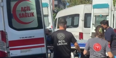 5 katlı apartmanda yangın: 1 kişi dumandan etkilendi